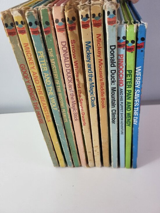 Other - Lot of 12 Vintage Walt Disney's Wonderful World of Reading Children's Books